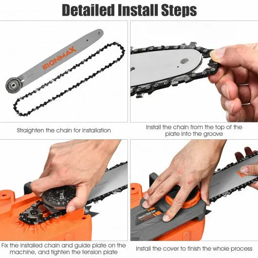 16-inch Electric Chain Saw with Automatic Oiling