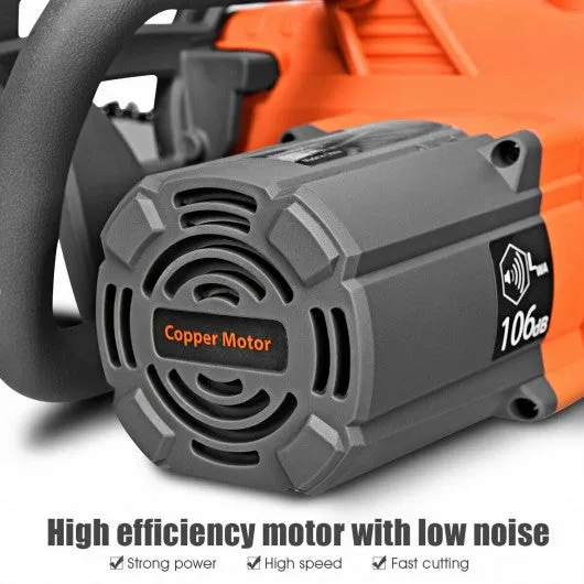 16-inch Electric Chain Saw with Automatic Oiling