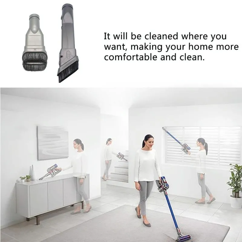 2-Pack Replacement Stiff Brushes | For Dyson Vacuum