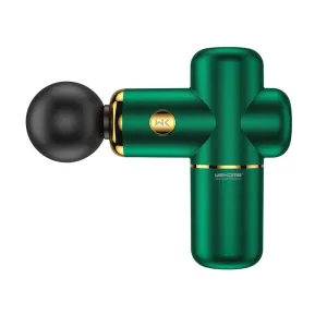 4-Head Portable Muscle Massage Gun for Sports | 32 Gears | Green