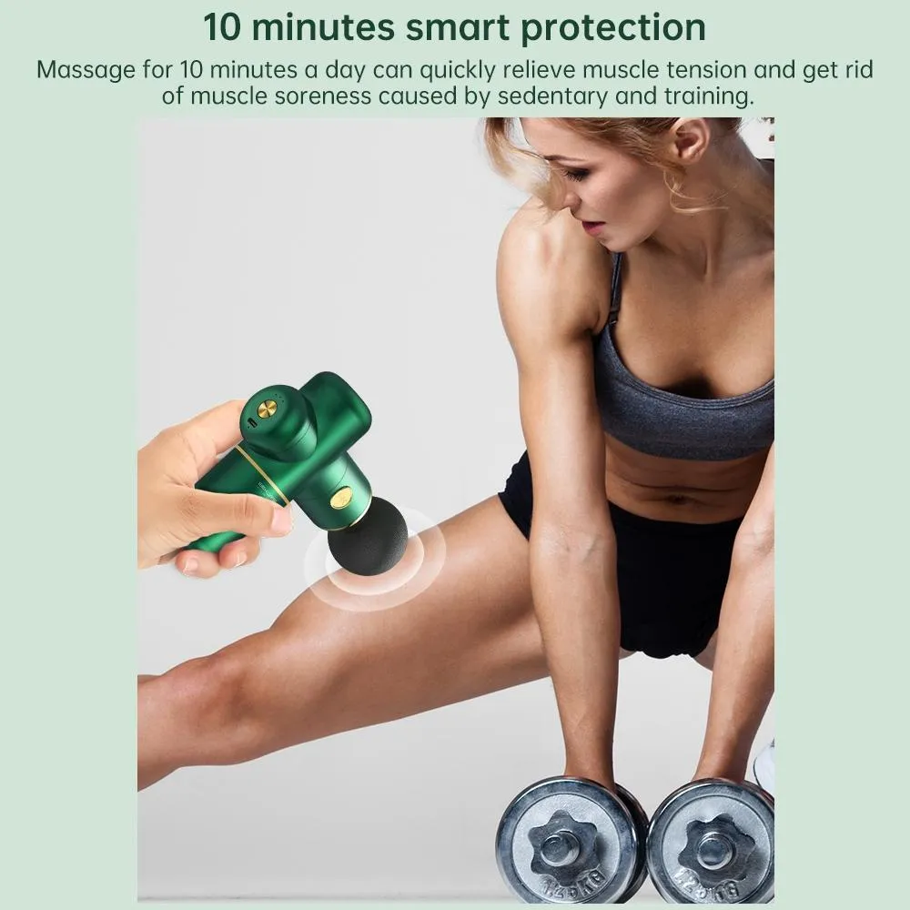 4-Head Portable Muscle Massage Gun for Sports | Tarnish