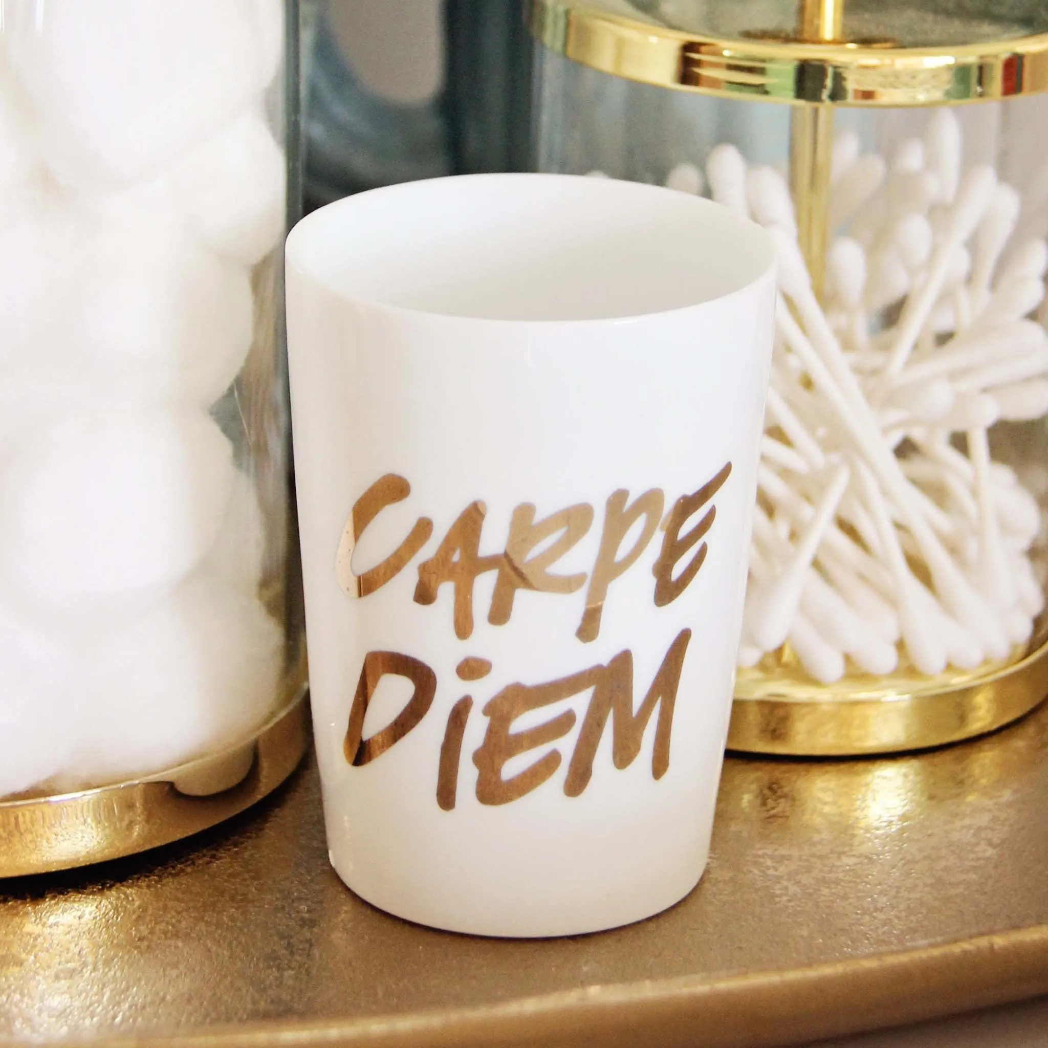 Carpe Diem Votive Holder