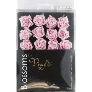 Craft Foam Rose Heads - Hot Pink