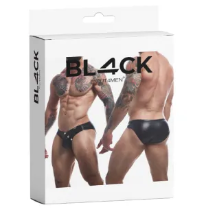 CUT FOR MEN SNAP ERGONOMIC BRIEF LARGE BLACK