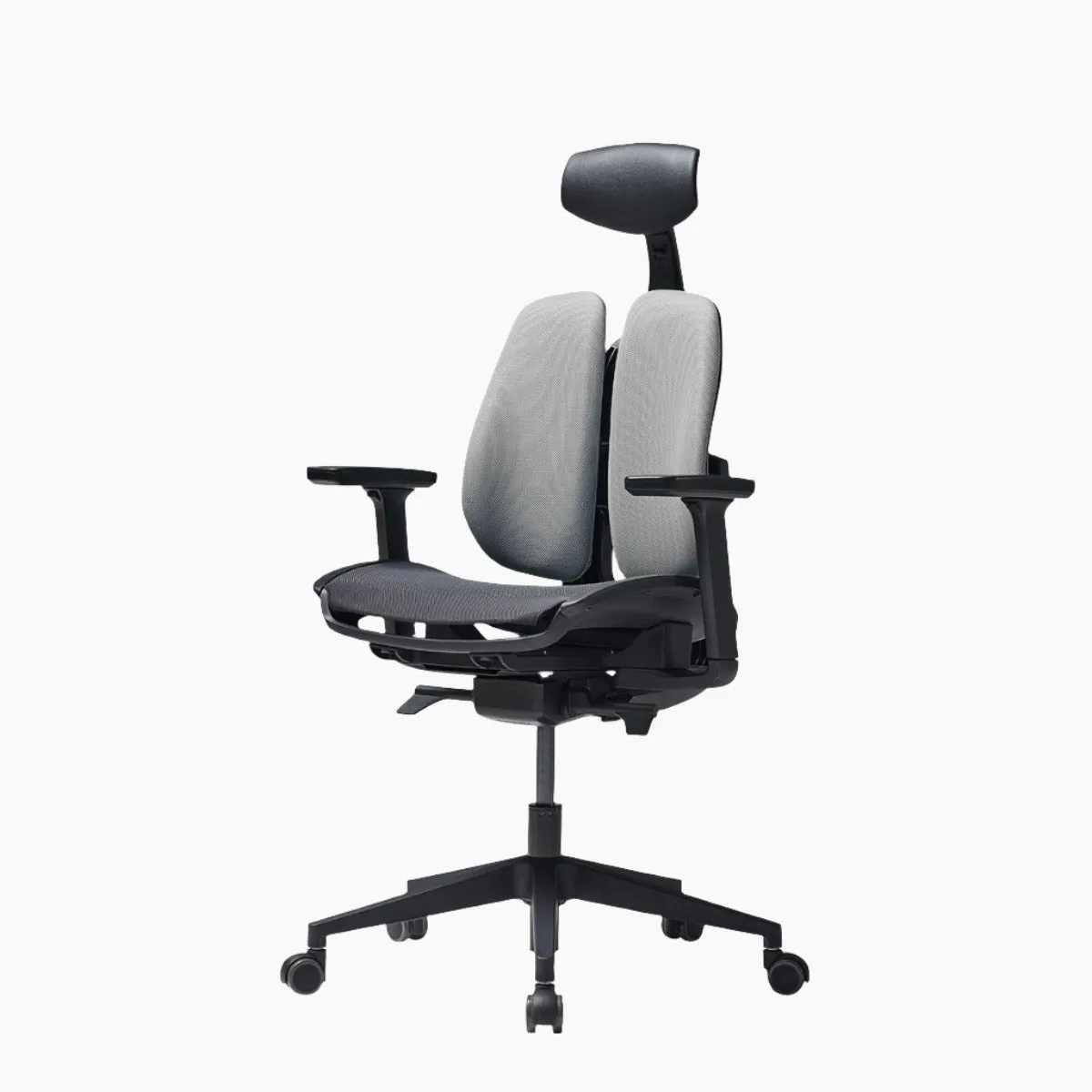 DUOREST 2.0 ERGONOMIC MESH OFFICE CHAIR, BLACK FRAME - D2-200M