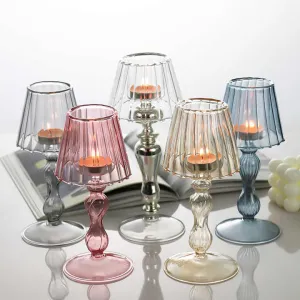European Lamp Type Candle Holder Luxury-حامل شموع