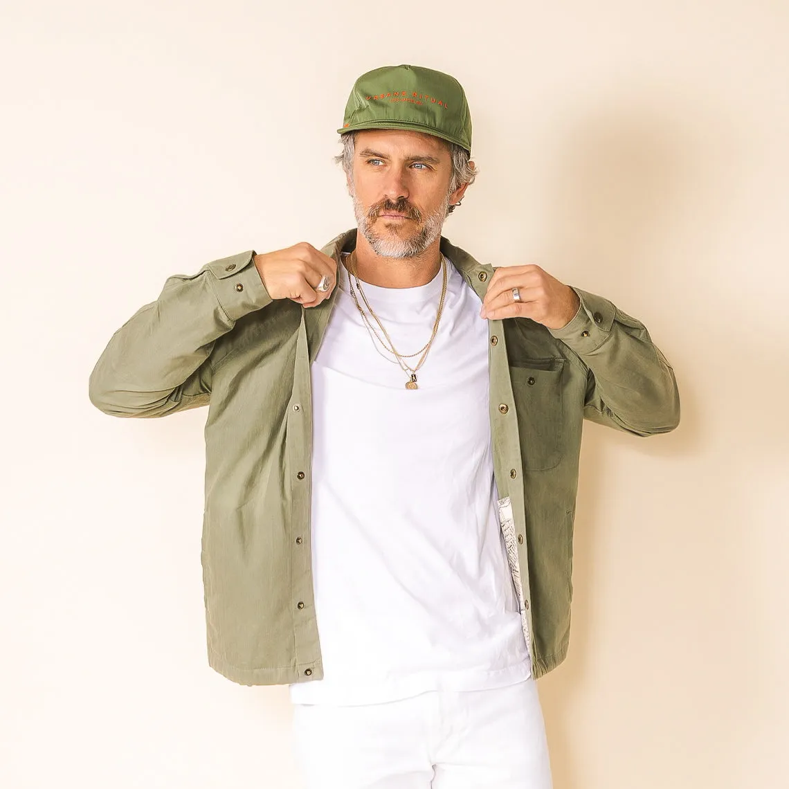 HERALD CAP (2 Variant Colors :: Evergreen/Orange & Off White/Black)