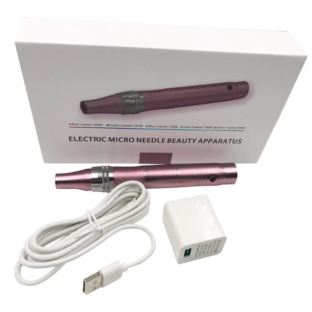 Micro tiny needles stimulate Skin tightening remove scar reduce wrinkles scar stretch marks removal device skin dr derma pen