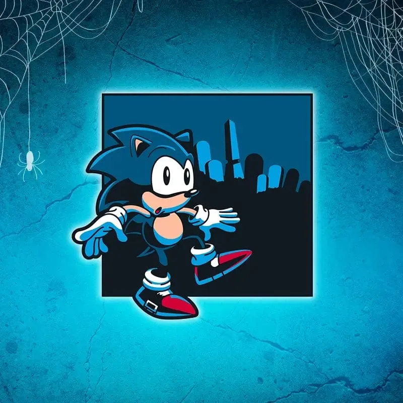 Official Sonic the Hedgehog 'Creepin' It Real' Enamel Pin Badge Set 1.1