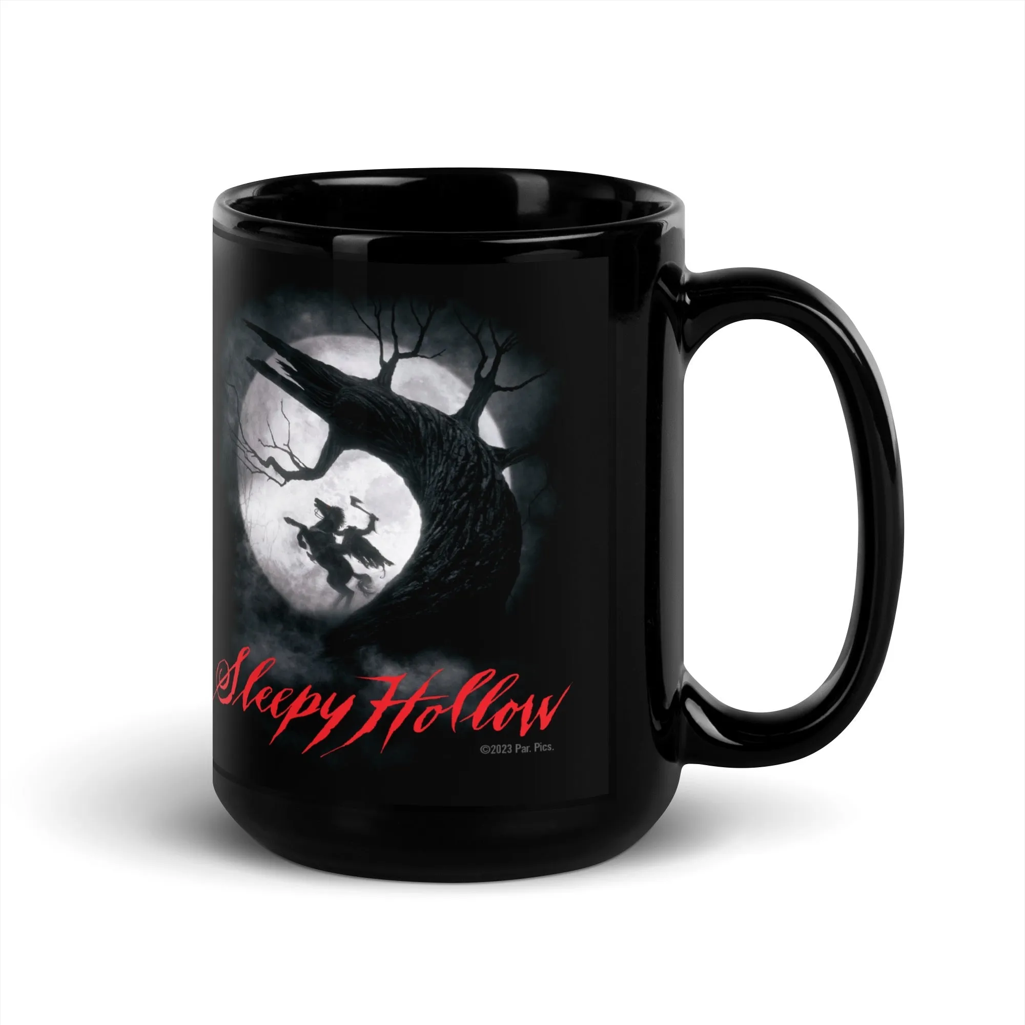 Sleepy Hollow Heads Black Mug