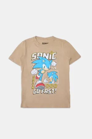 T-shirt imprimé Gotta Go Fast Sonic junior