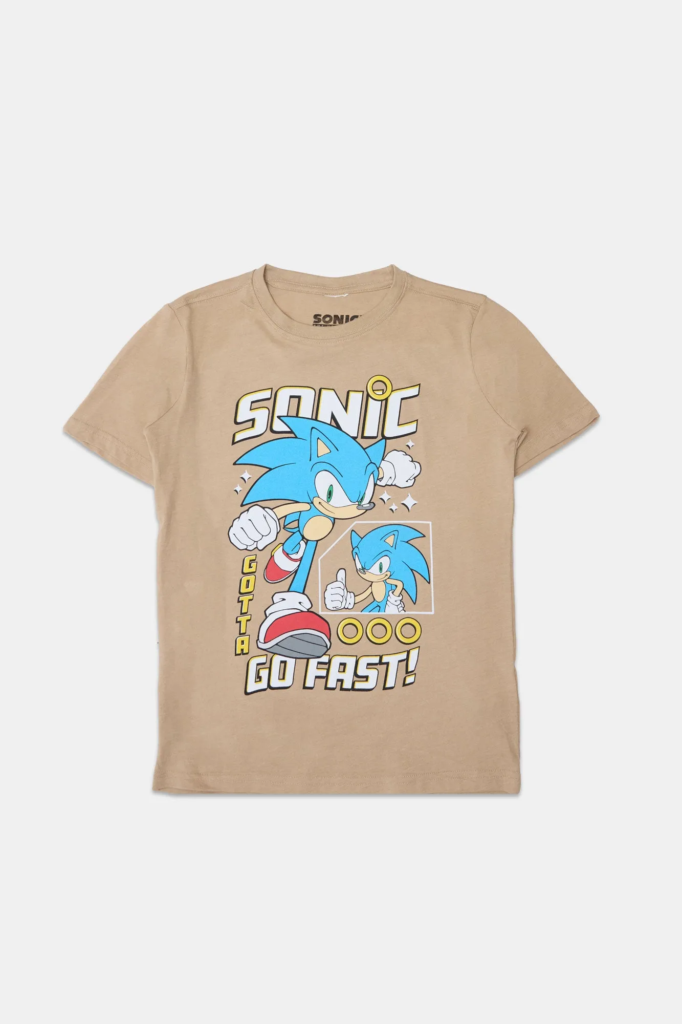 T-shirt imprimé Gotta Go Fast Sonic junior