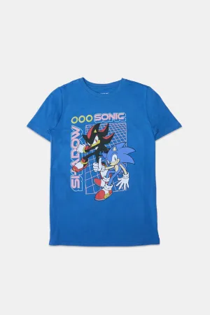 T-shirt imprimé Shadow Sonic junior