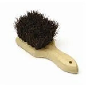 Thunder Group WDWB008 8" Palmyra Bristles Wok Brush With Wood Handle