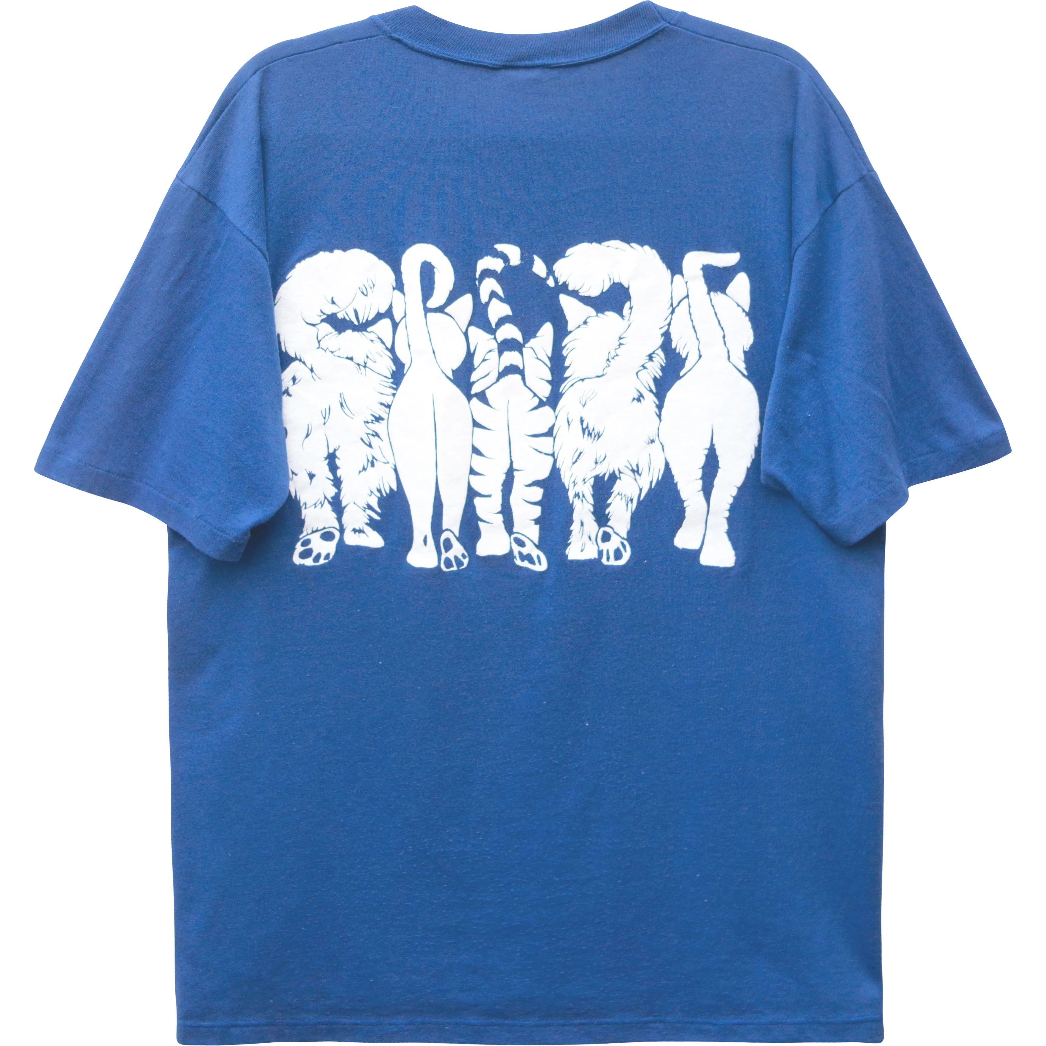 VINTAGE HEADS & TAILS CAT TEE